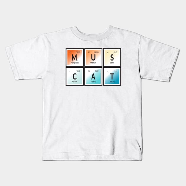 Muscat City | Periodic Table of Elements Kids T-Shirt by Maozva-DSGN